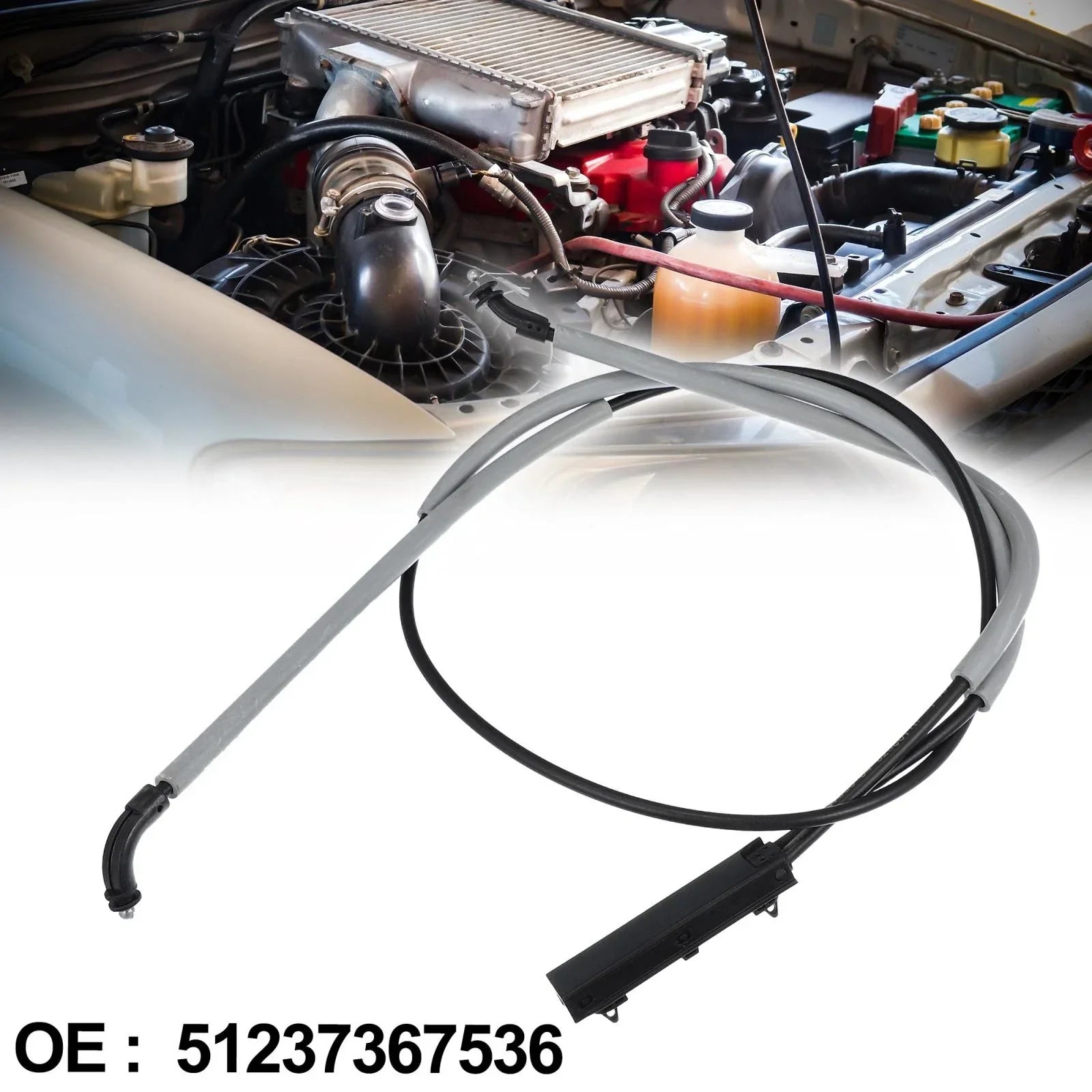 Hood Release Cable for BMW X6/X5 (2015-2019, 2014-2018)
