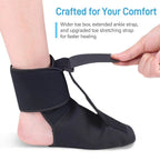 Plantar Fasciitis Night Splint Sock Adjustable Foot Support for Various Models