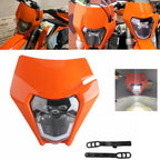 LED Headlight w/ DRL for KTM 250 300 350 450 500 EXC-F FC FE TC TE XC-W (2003-2023)