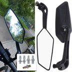 Set of 2 Black 7/8" Handle Bar End Rearview Side Mirrors for KTM 390 (2017)