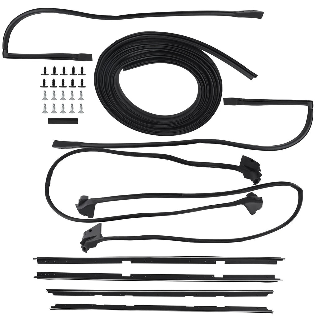 9PCS Weatherstripping Seals Kit for Chevrolet LeMans Malibu (1978–1981)