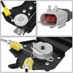 Front Right Window Regulator with Motor for Chrysler 300 Dodge Charger Magnum (2005–2010)
