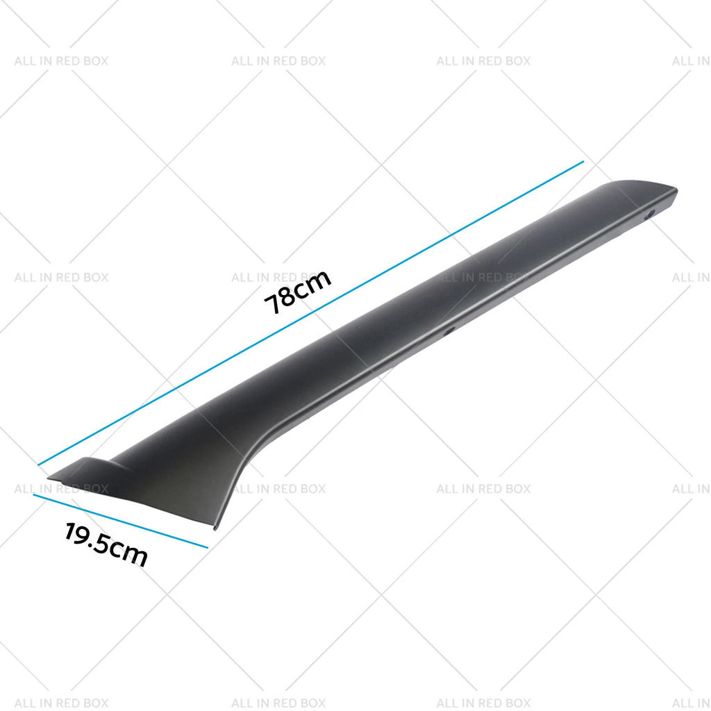 Pair Windscreen Pillar Moldings with Rivets for Land Rover Discovery 2 (1999–2004)