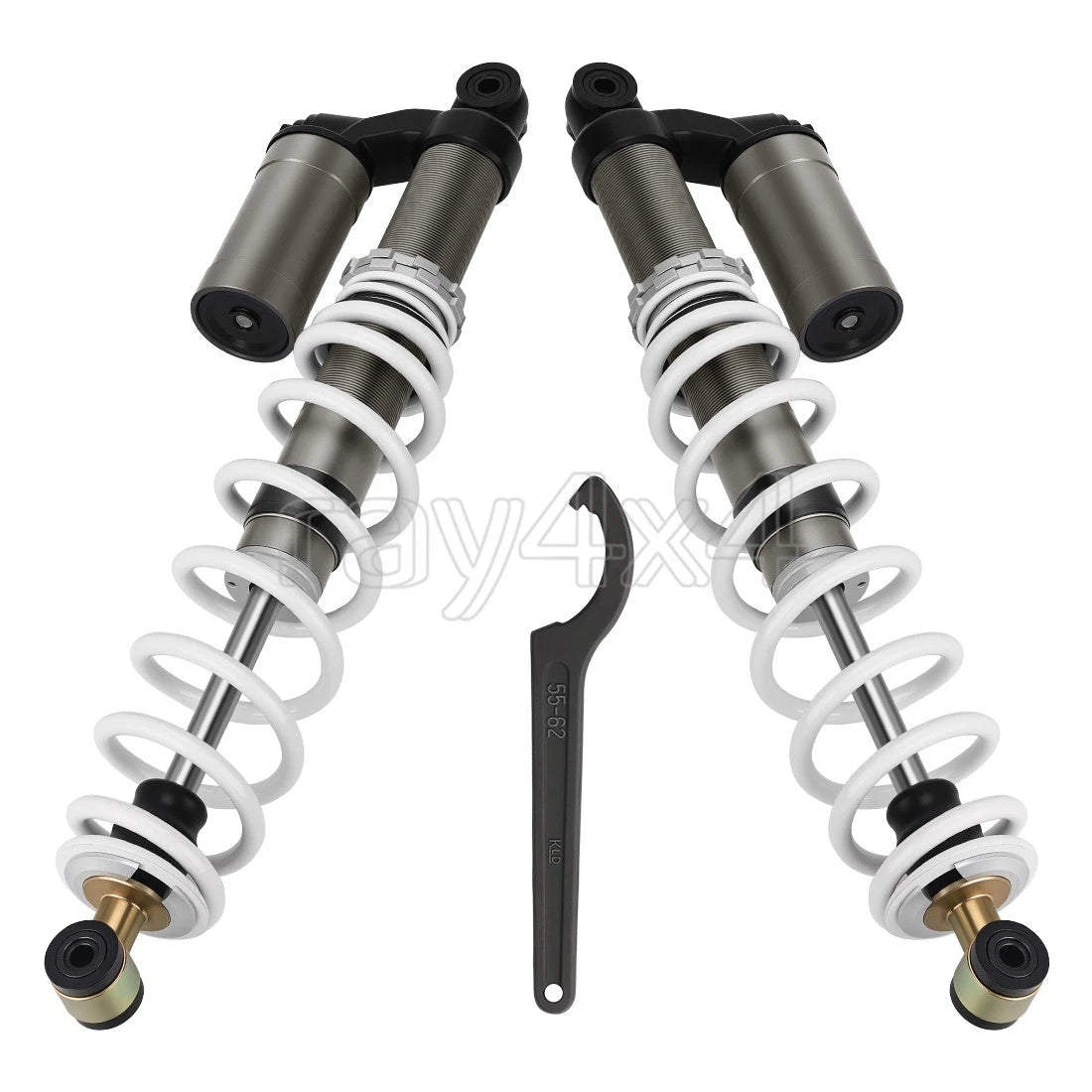 Set of 2 Front Shock Absorbers for Polaris RZR S 800 EFI (2009–2012)