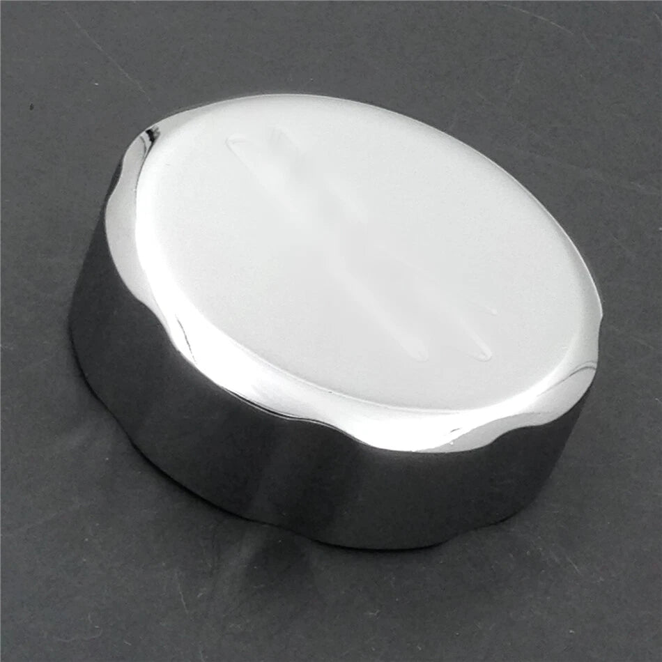 Chrome Brake Fluid Reservoir Cap for Suzuki GSXR 600/750 (1992–2012)