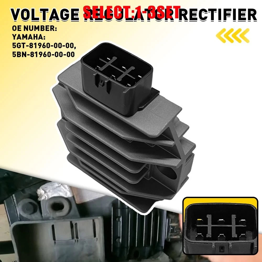 Regulator Rectifier for Yamaha YFZ450 (2004–2009) 1-3X