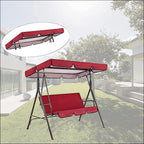 3X Waterproof Porch Swing Chair Covers for Metal Swing (Universal Fit)