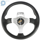 13 Inch Carbon Fiber Steering Wheel for Yamaha EZGO Club Car (1998–2017)