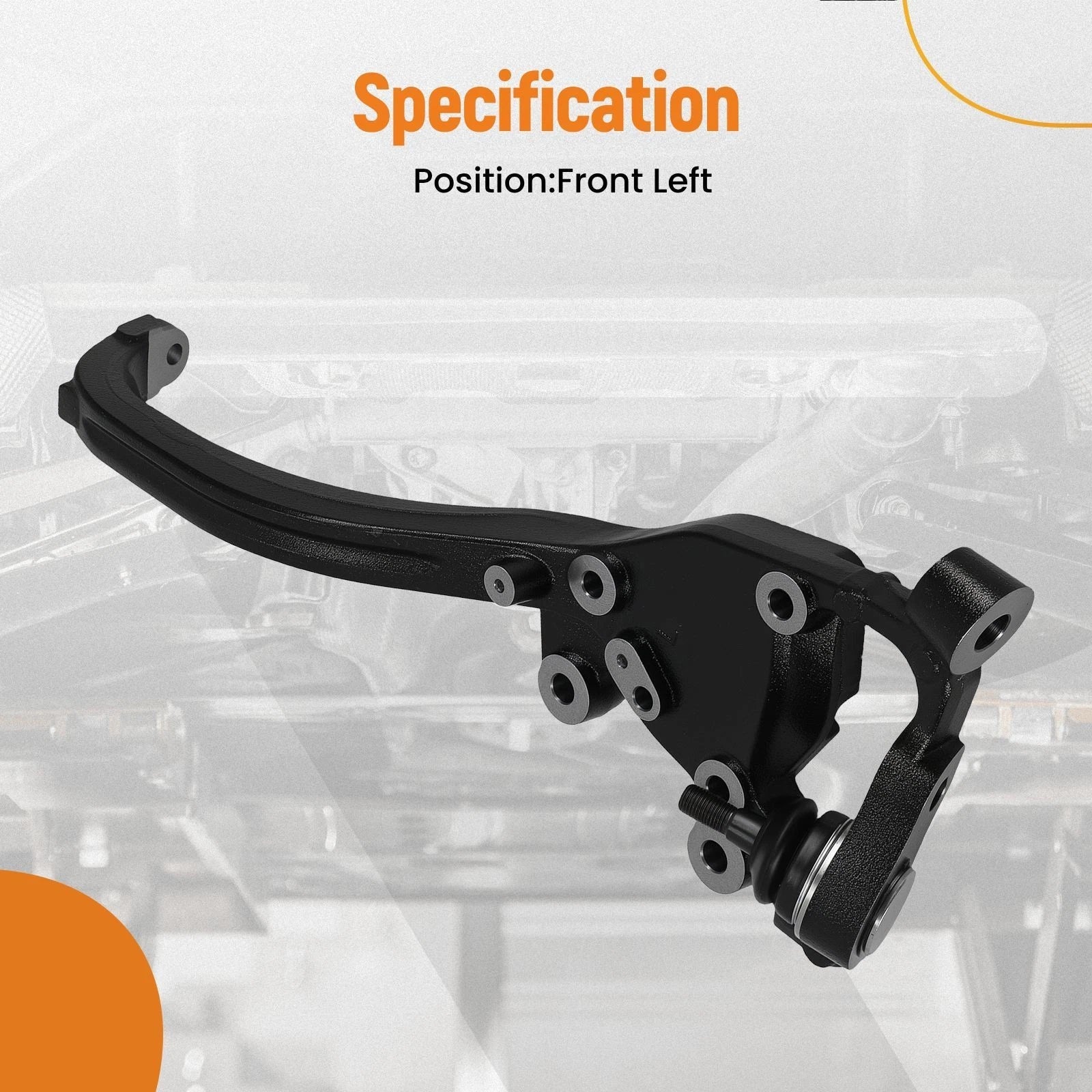 Front Left Steering Knuckle for Chrysler 300/Dodge Charger (2015–2023)