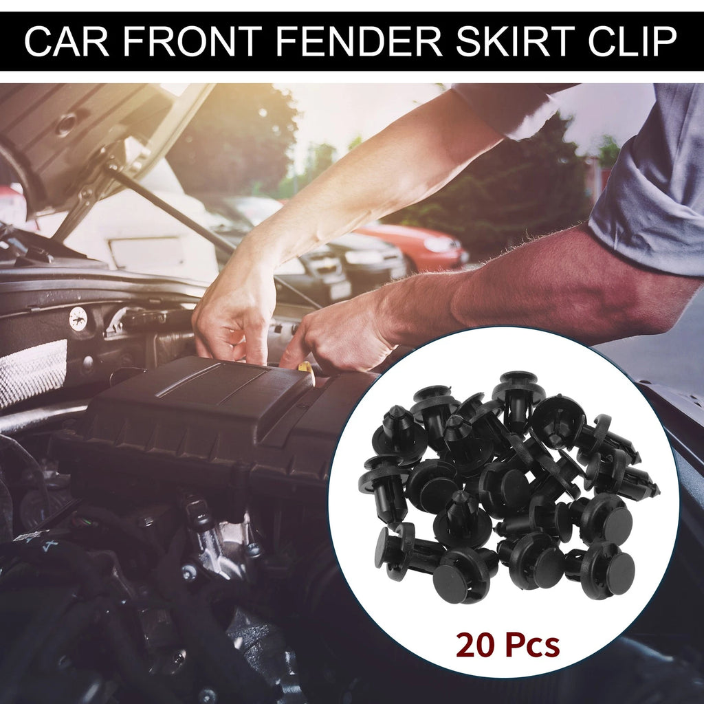 Set of 20 Front Fender Skirt Clips for Honda CR-V (1997–2020), CR-Z (2011–2016)