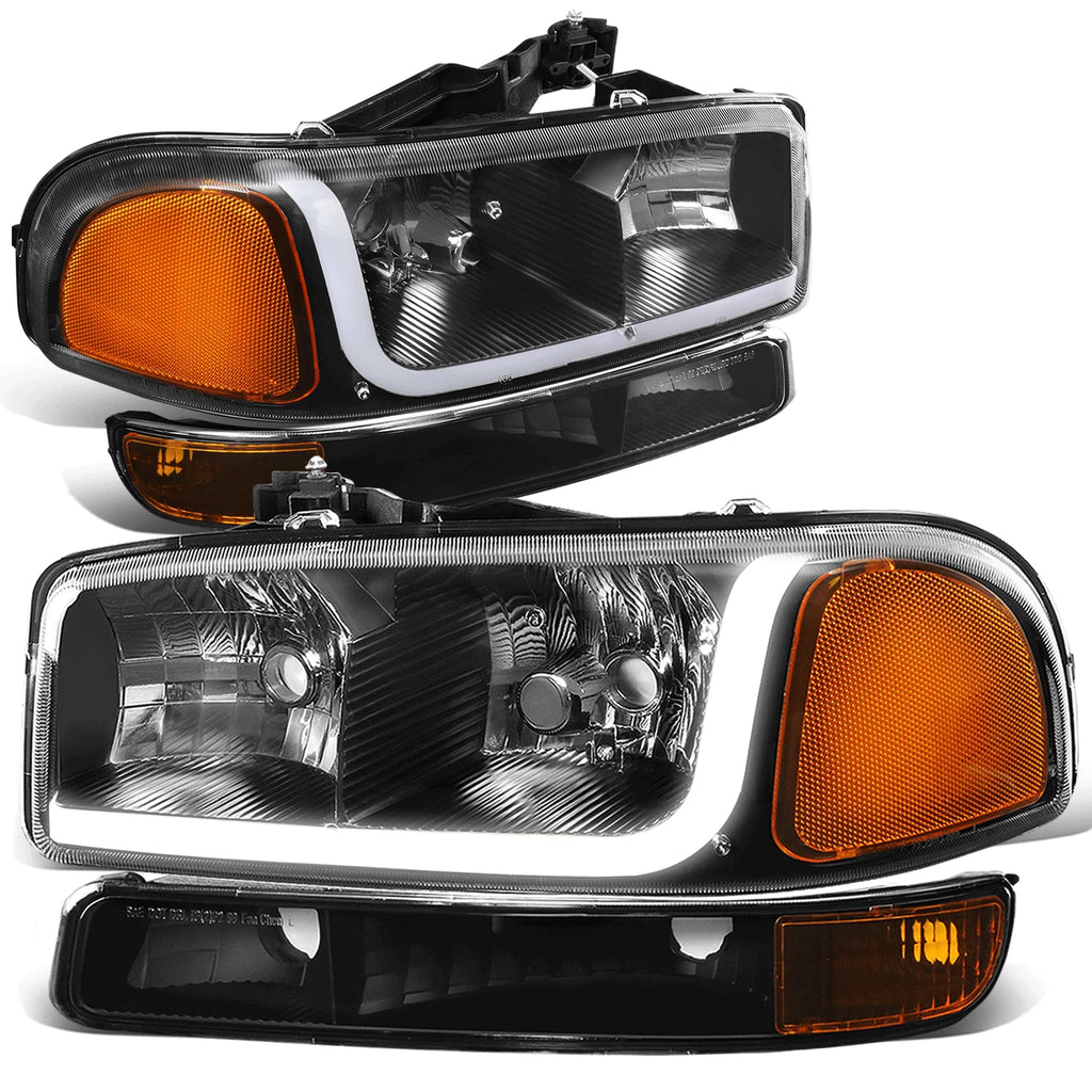 LED DRL Headlight Bumper Signal Lamps for Sierra 1500 2500 (1999–2007)