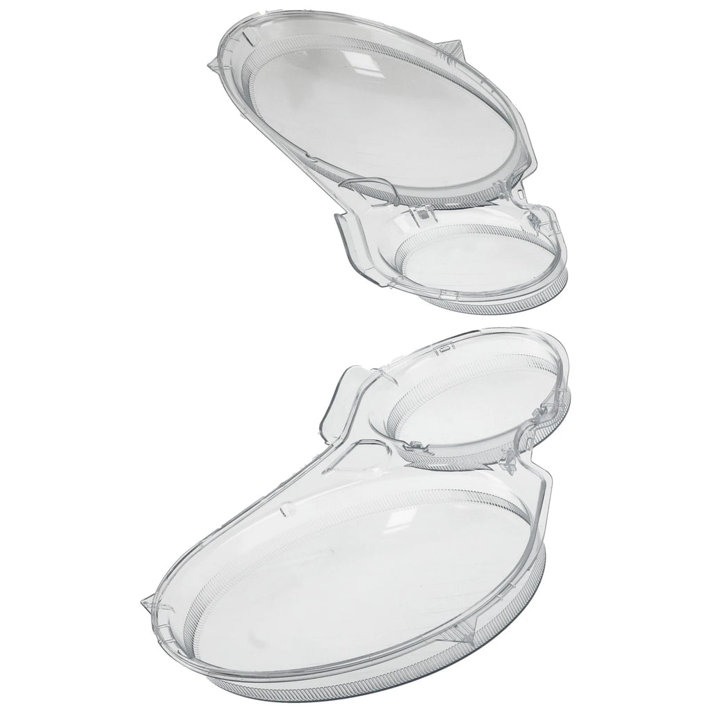 2X Headlight Lens Cover for Mercedes-Benz E240 E200 E350 E280 E300 (2002–2008)