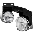 Chrome Prismatic Headlight + Turn Signal + OE Bumper Fog Light for Dodge Ram (1994–2002)