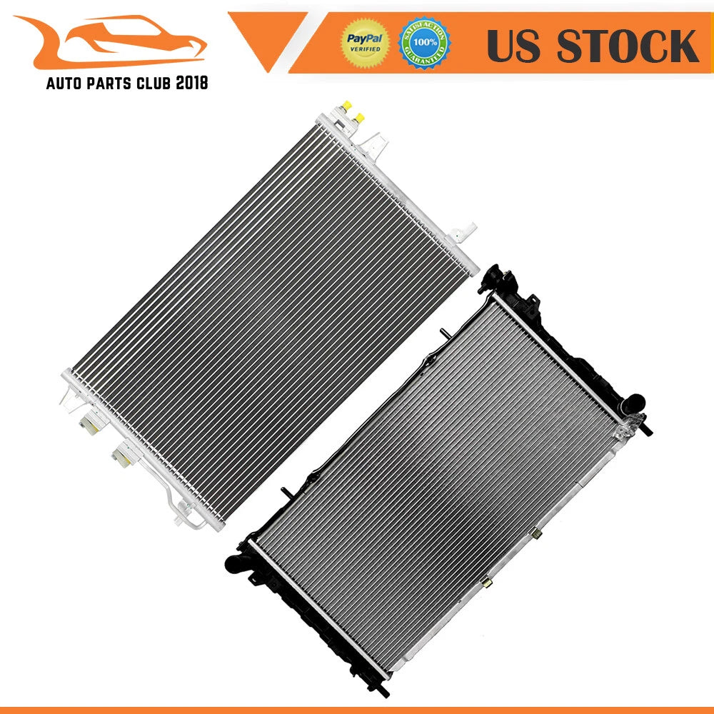 AC Condenser and Radiator Assembly for Chrysler Town & Country (2005–2007)