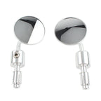 CNC 7/8" Round Bar End Mirrors for Universal Motorcycle