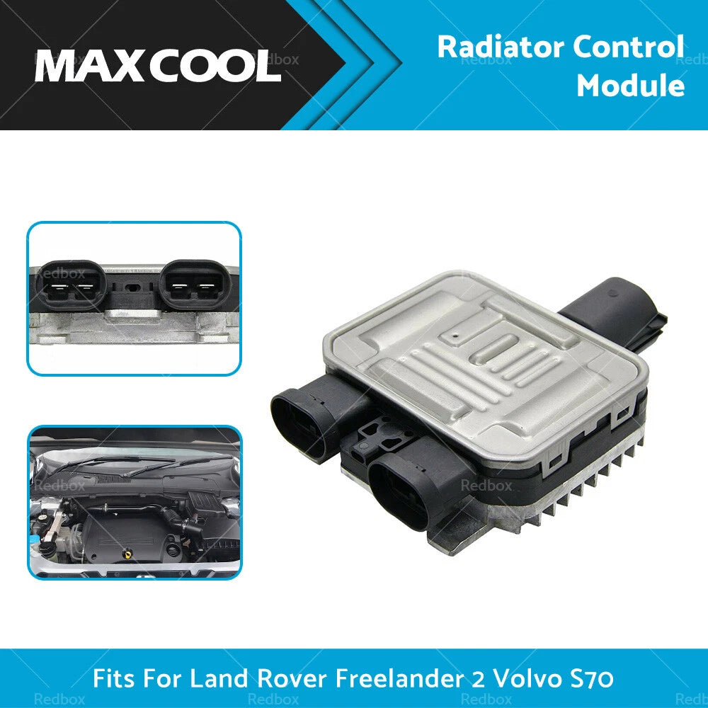 Cooling Fan Radiator Control Module for Land Rover Volvo (7T438C609BA)