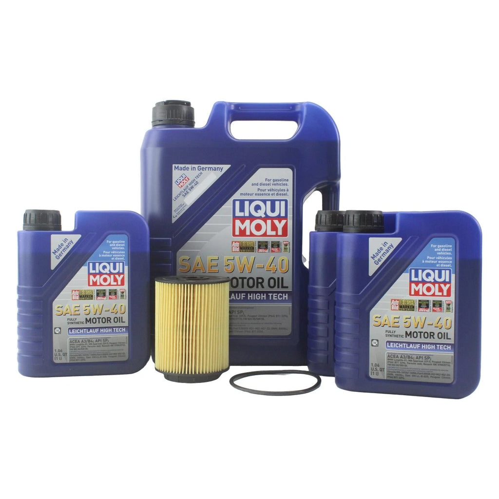 Oil Change Kit for Audi V8 4.2L (2003–2005) - 8L Liqui Moly 5W-40