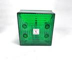Clifford & Snell FL40/D50 V4 Green Alarm Flash Light for 24V Vehicles