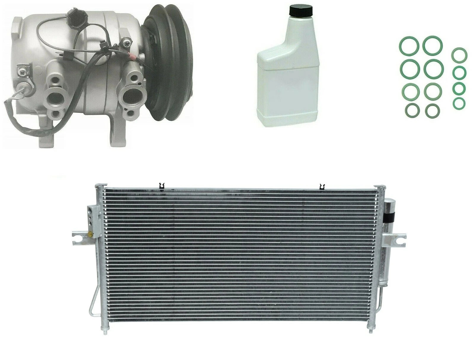 A/C Compressor Kit Replacement With Condenser for Ford Focus (2012–2018)