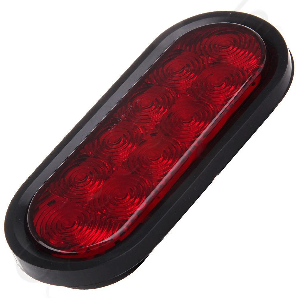 Set of 6 LED Tail Marker Lights for Trailer (12V)