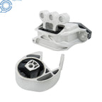 Set of 2 Rear Left Trans Mount & Right Engine Mount for GMC Acadia (2017–2021)