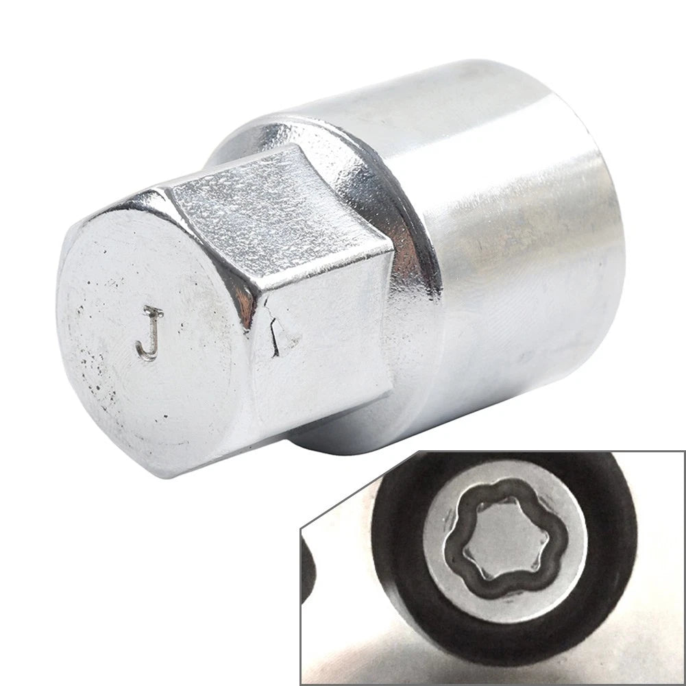 Wheel Lock Key Lug Nuts for Ford Mustang F-150 (2015–2023)