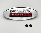 Hood Side Fender Emblems Redneck Edition Replacement for Peterbilt Trucks (2017–2024)