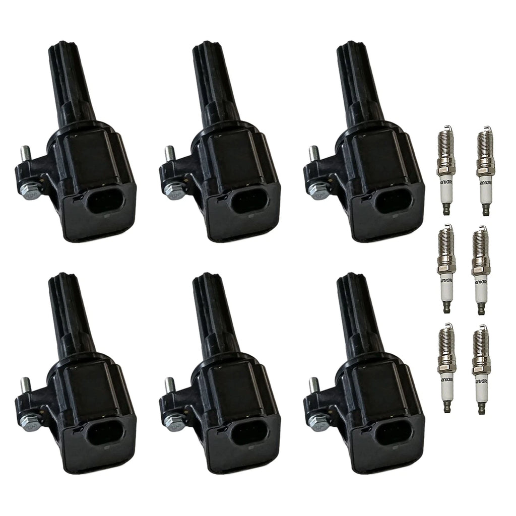 6X Ignition Coil & Spark Plug for Trailblazer (2006-2009)