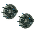 Set of 2 Moog Front Wheel Bearing & Hub Assemblies for Dodge Ram 2500 3500 (2003–2010)