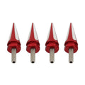 Set of 4 Windscreen Screw Bolts Spike for Harley Touring Road Glide (1998–2025) Red