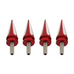 Set of 4 Windscreen Screw Bolts Spike for Harley Touring Road Glide (1998–2025) Red