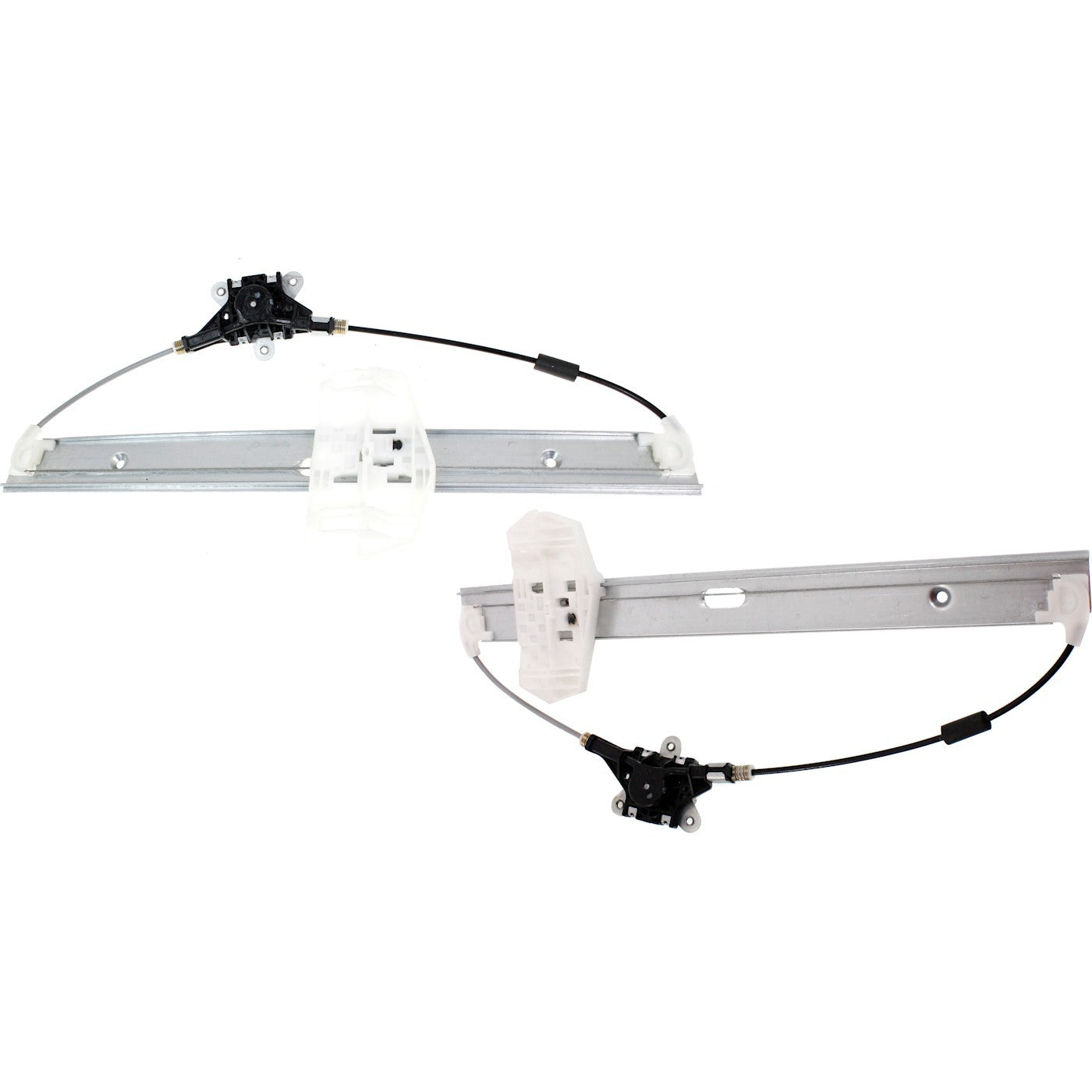 Set of 2 Manual Window Regulators for Jeep Wrangler (2007–2017) Front LH & RH