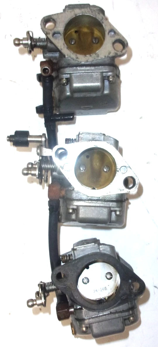 Carburetor Set of 3 for Mercury 75HP (824924T48 824924T49 824924T50 WME 103)