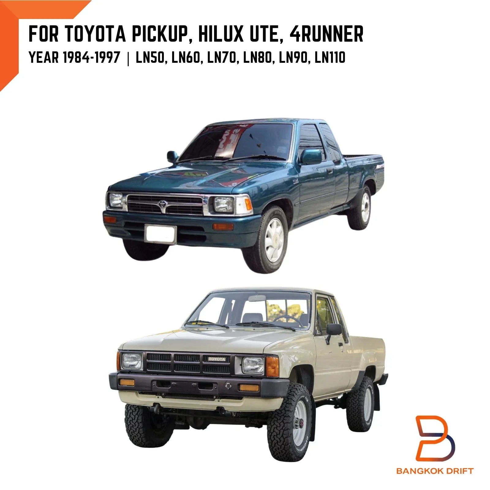 Headlamp Adjust Screw Nut for Toyota Hilux Ute (1987-1996)