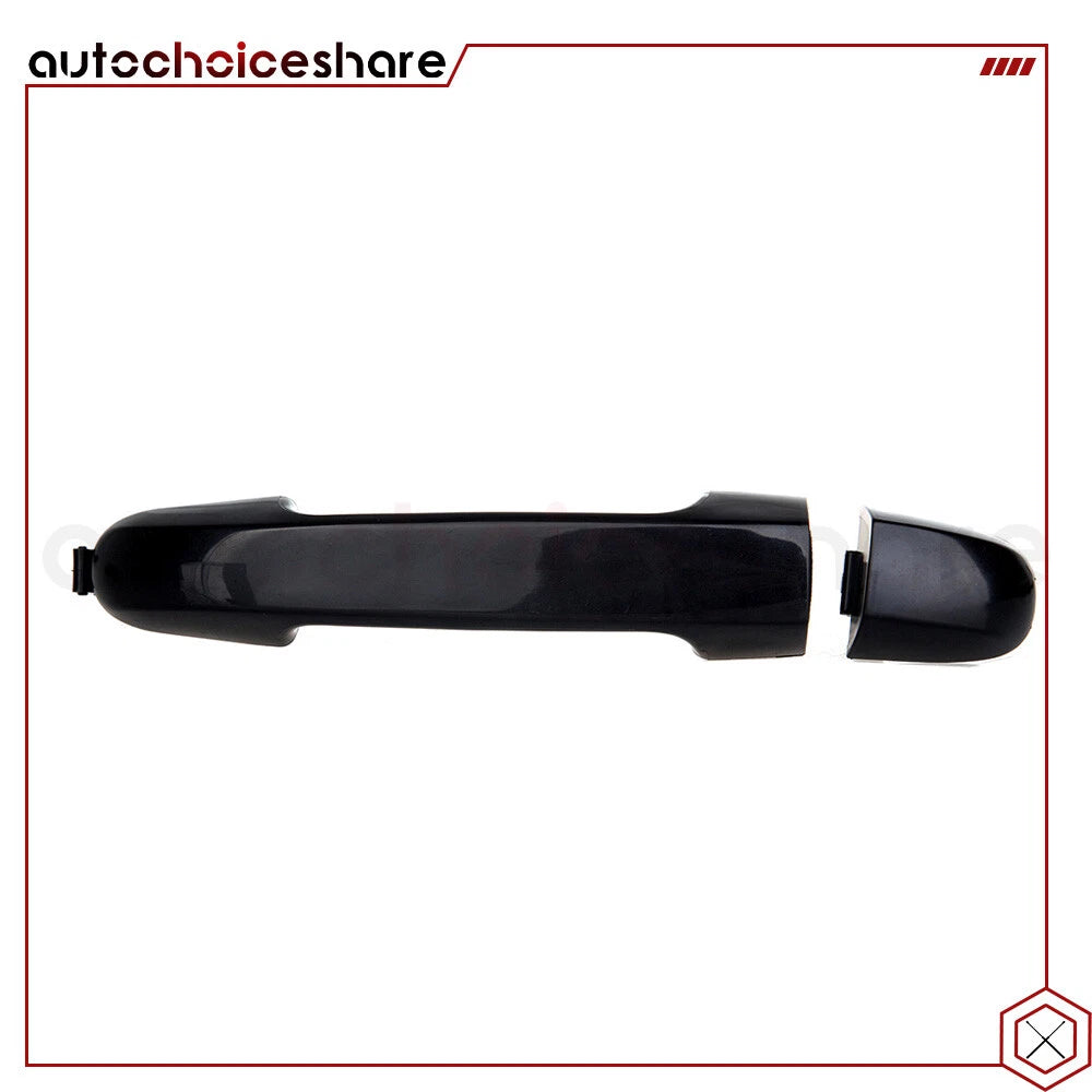 1X Black Exterior Door Handle for Hyundai Elantra (2006-2012)