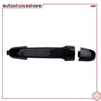 1X Black Exterior Door Handle for Hyundai Elantra (2006-2012)