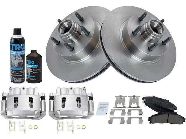 Front Brake Pad Rotor Caliper Set for Mazda B4000 RWD (1998–2000) GY113WX
