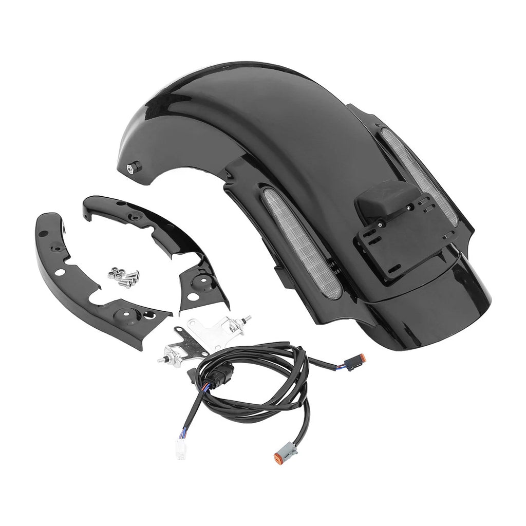 LED Rear Fender Lens for Harley Touring (2009–2013) CVO - Clear/Red/Smoke/Orange