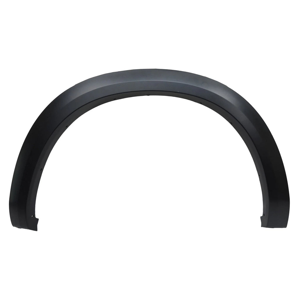 Replacement Black Gloss/Smooth Polypropylene Rear Passenger Side Fender Flare