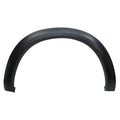 Replacement Black Gloss/Smooth Polypropylene Rear Passenger Side Fender Flare