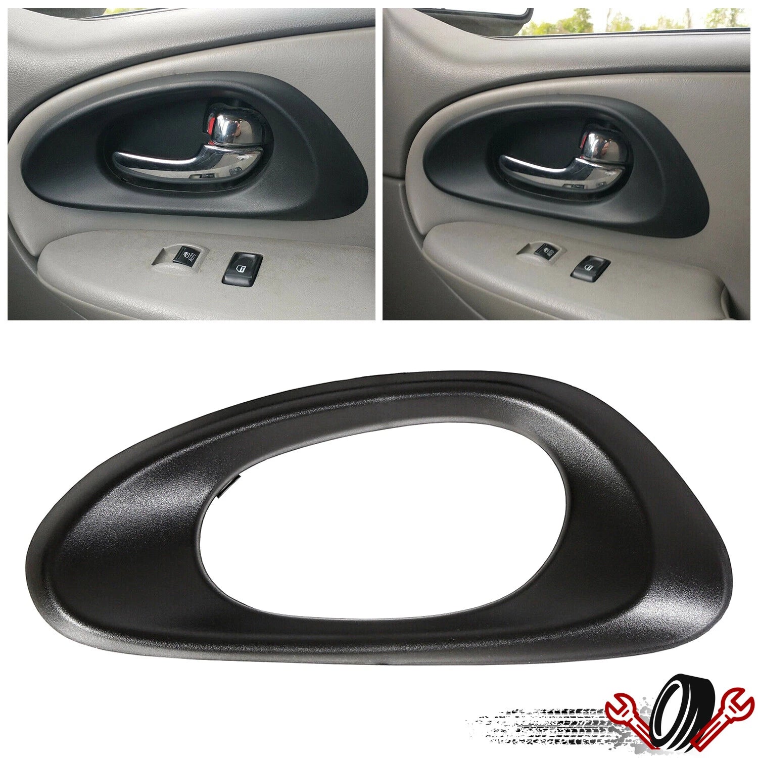 Door Handle Bezel Trim for Chevrolet Trailblazer (2002–2009)