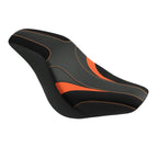 Driver Passenger Pillion Seat for Harley Softail Low Rider (2018-2024)