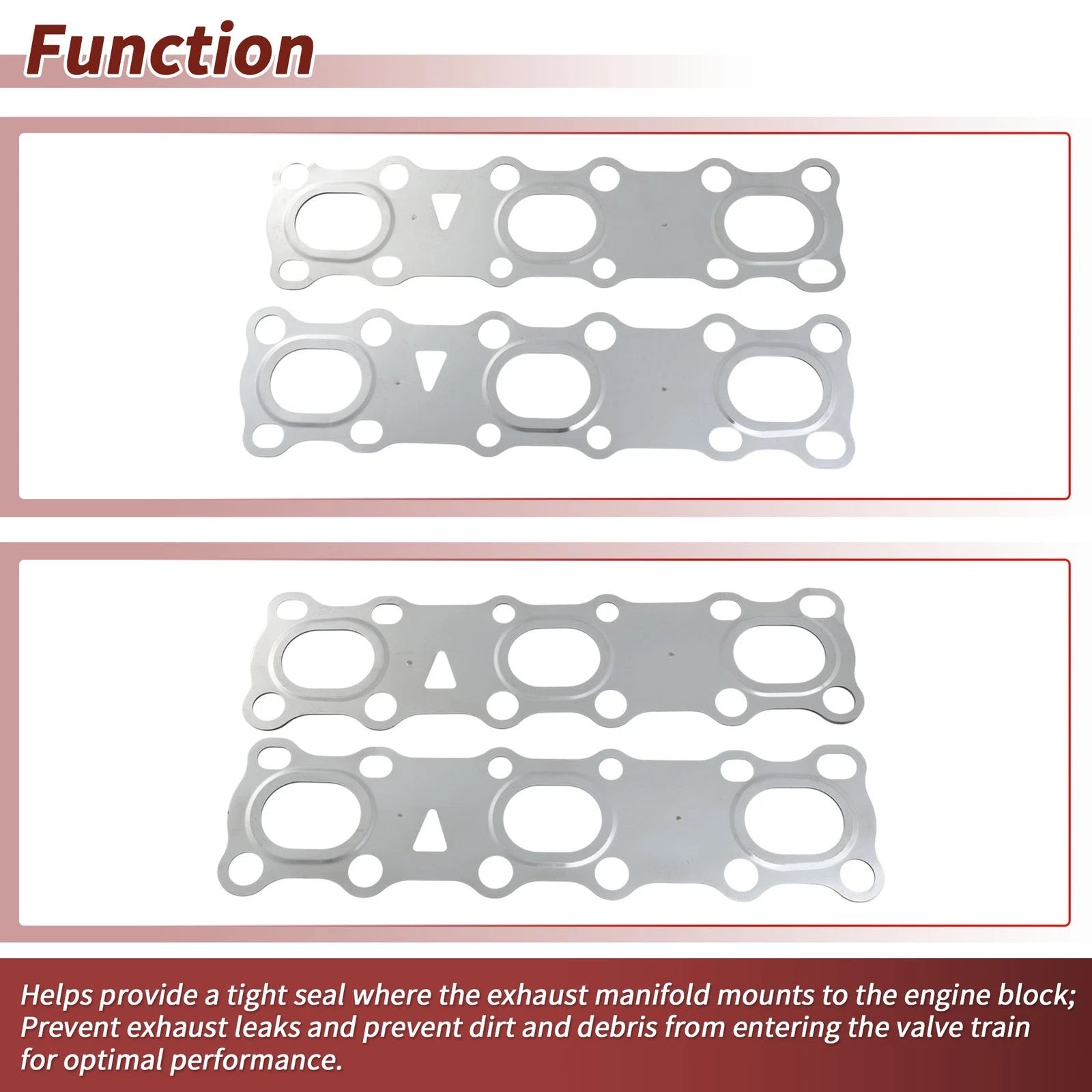 Exhaust Manifold Header Gasket for Nissan Frontier/370Z (2005–2012) No. 14036EA200