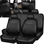 Set of 5 Leather Car Seat Covers for Nissan