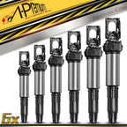 6X Ignition Coil for BMW E46 E87 E90 (2000–2006)