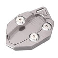 Aluminum Grey Kickstand Side Stand Pad for Yamaha TMAX 530 (2012-2015)