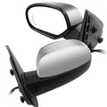 Set of 2 Chrome Power Memory Heated Side Mirrors for Chevy GMC 