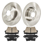Rear Brake Rotors and Pads Kit for Chrysler 300 (2012–2020) 3.6L