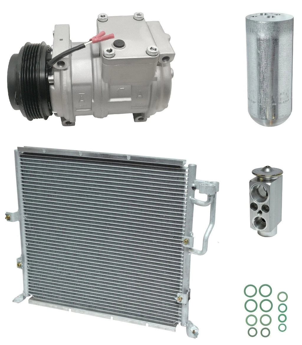 AC Compressor Kit With Condenser Replacement for BMW 323i 2.5L (1999–1999)