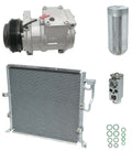 AC Compressor Kit With Condenser Replacement for BMW 323i 2.5L (1999–1999)